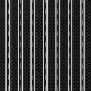 Open Low Profile Aluminium with Nylon Brushes